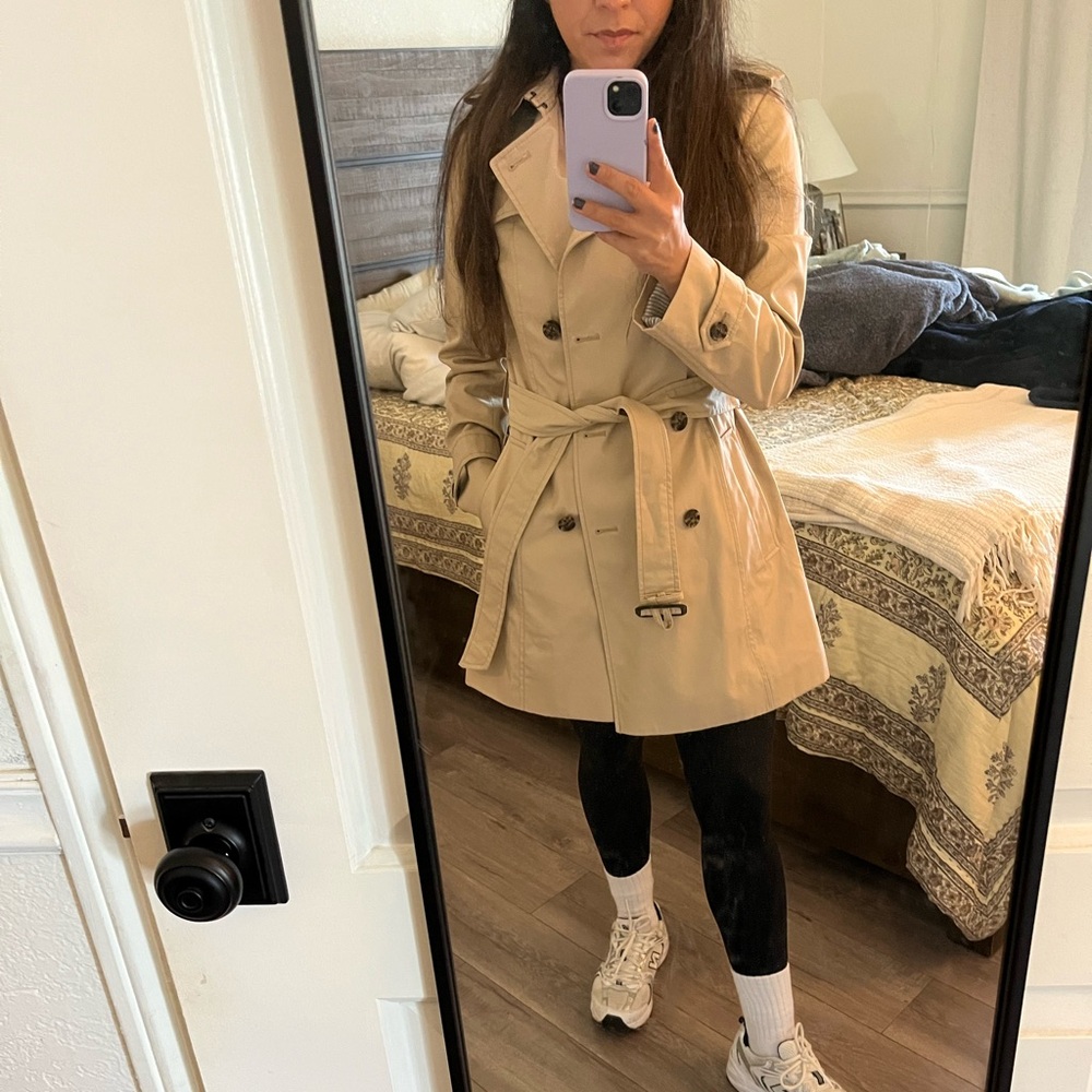 Banana republic Tan Trench Coat